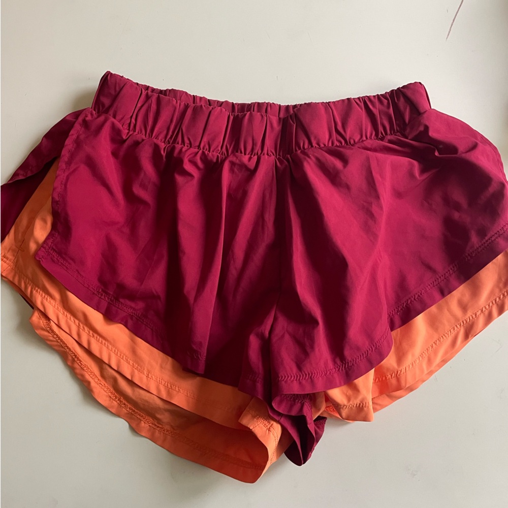 Free people run for it shorts!